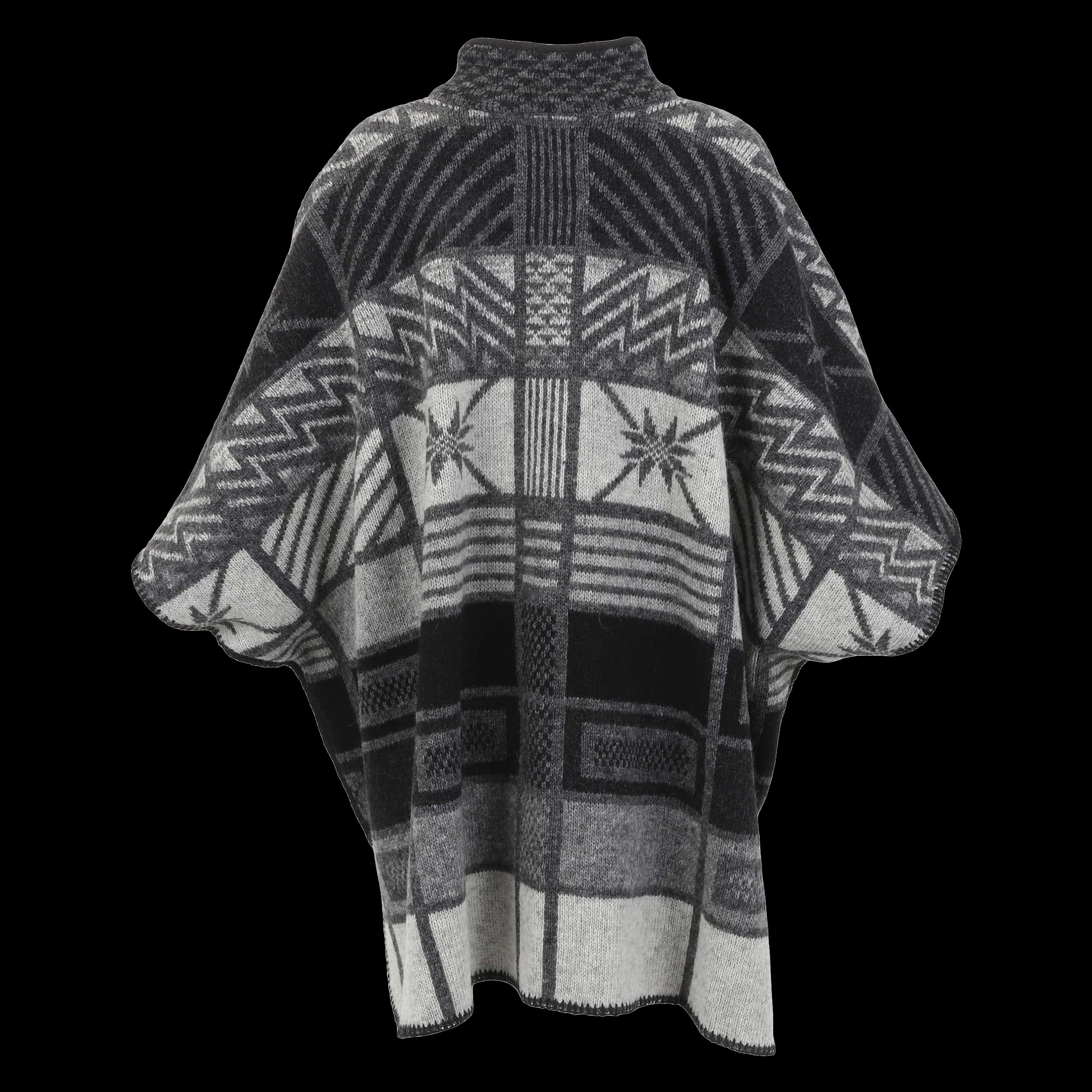 Poncho en laine islandaise Ása