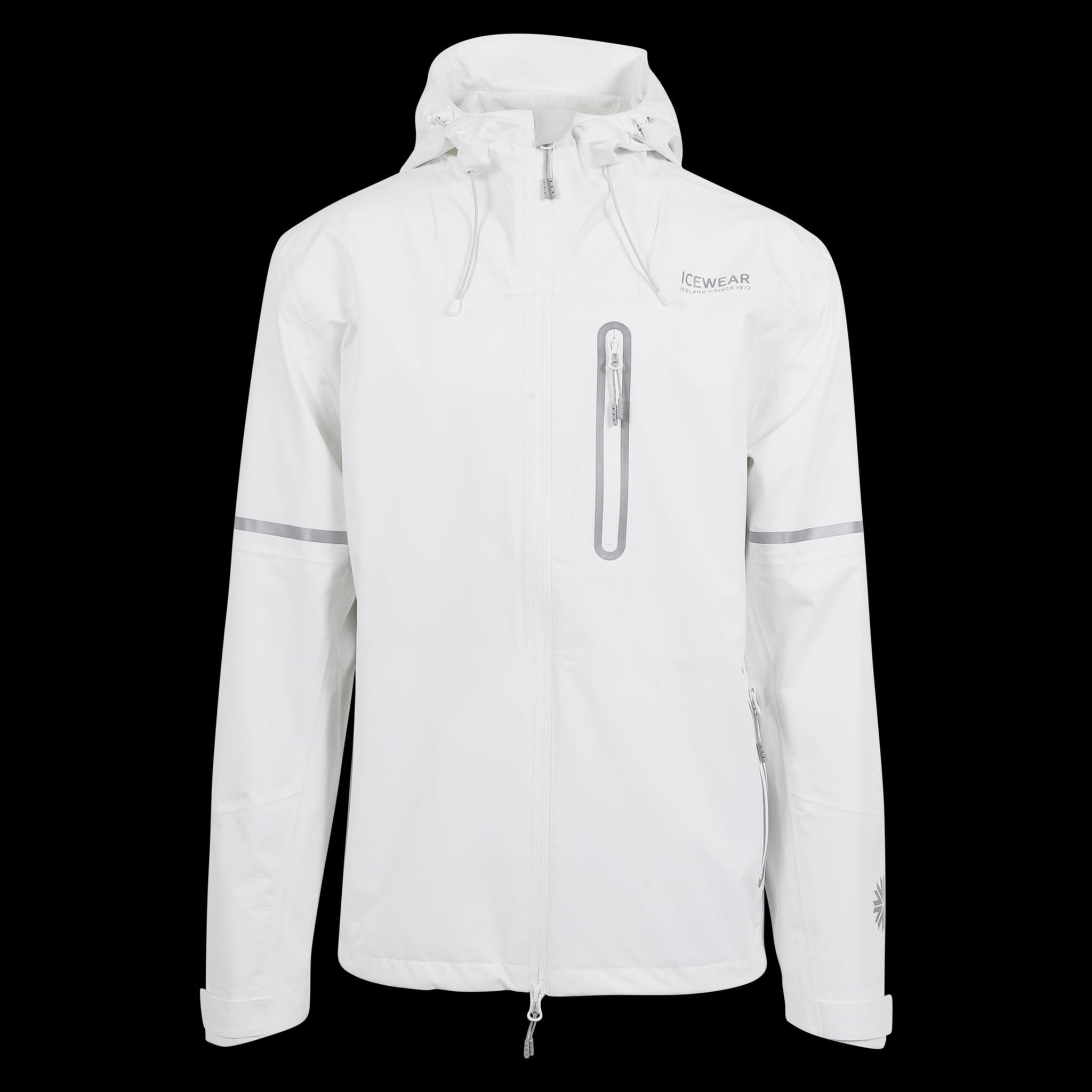 Már Jacke mit Double Shell Stoff gegen Regen
