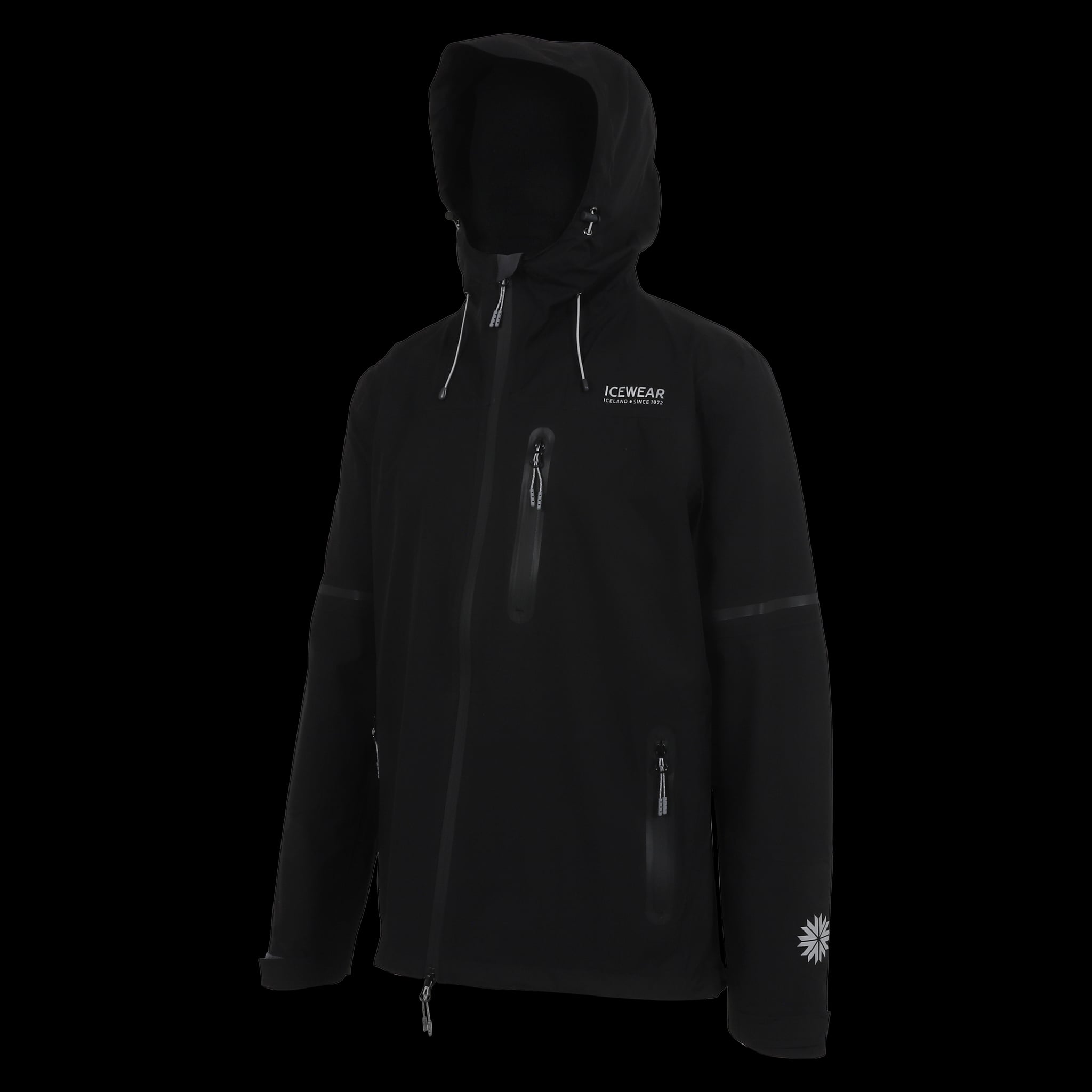 Már Jacke mit Double Shell Stoff gegen Regen
