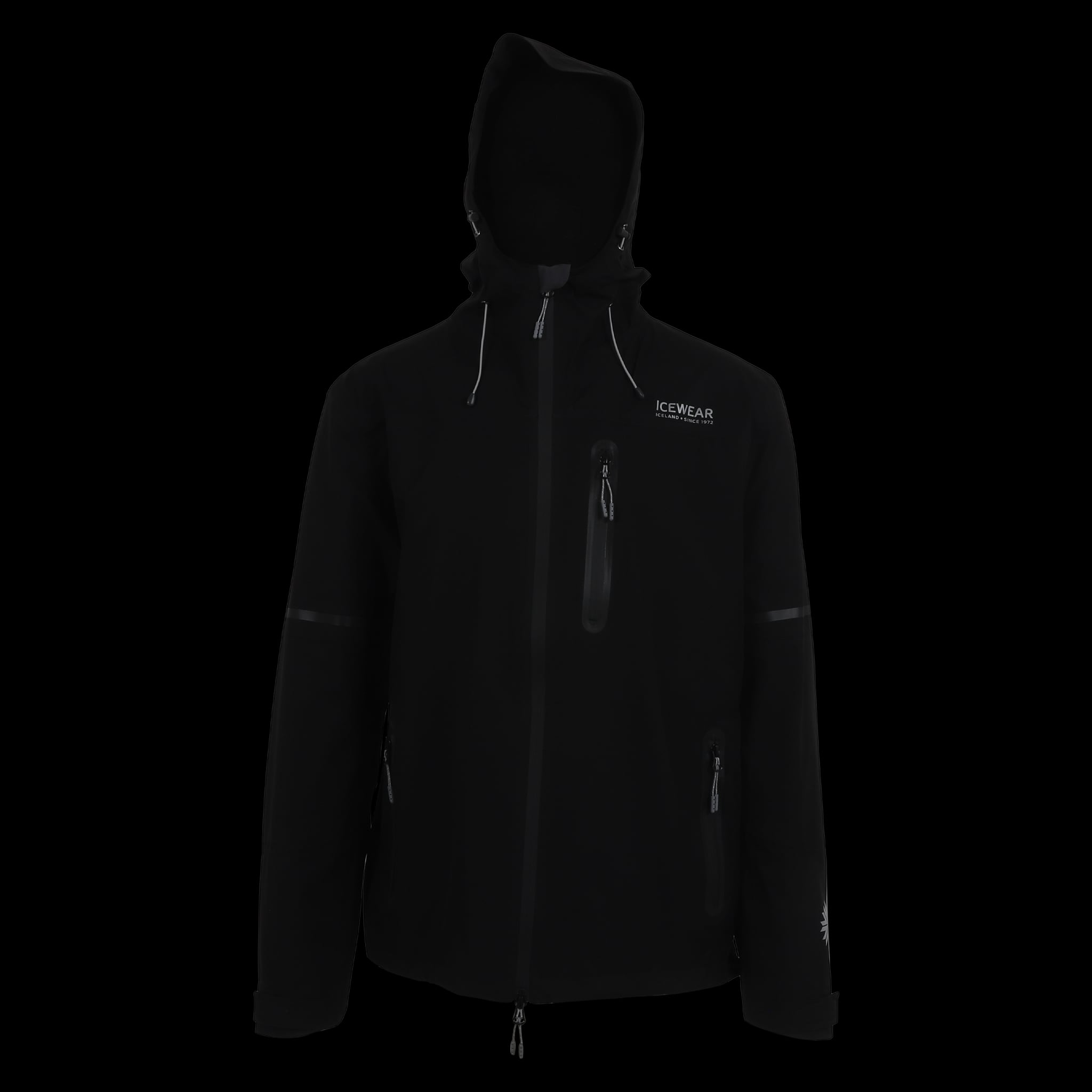 Már Jacke mit Double Shell Stoff gegen Regen