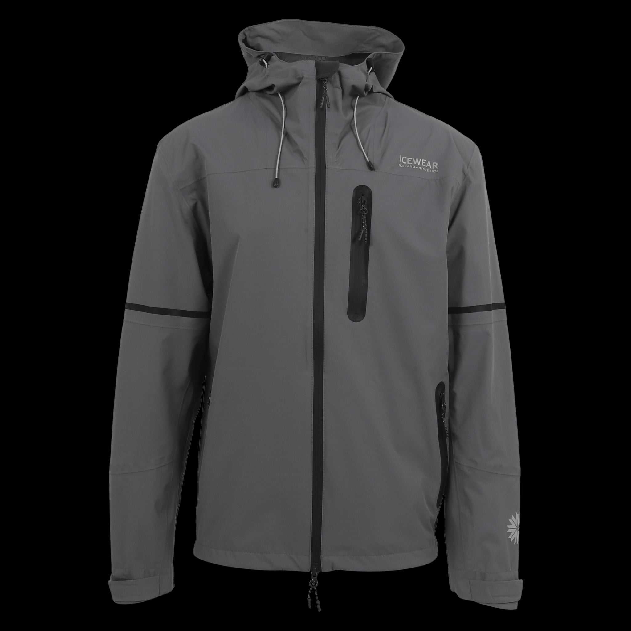Már Jacke mit Double Shell Stoff gegen Regen