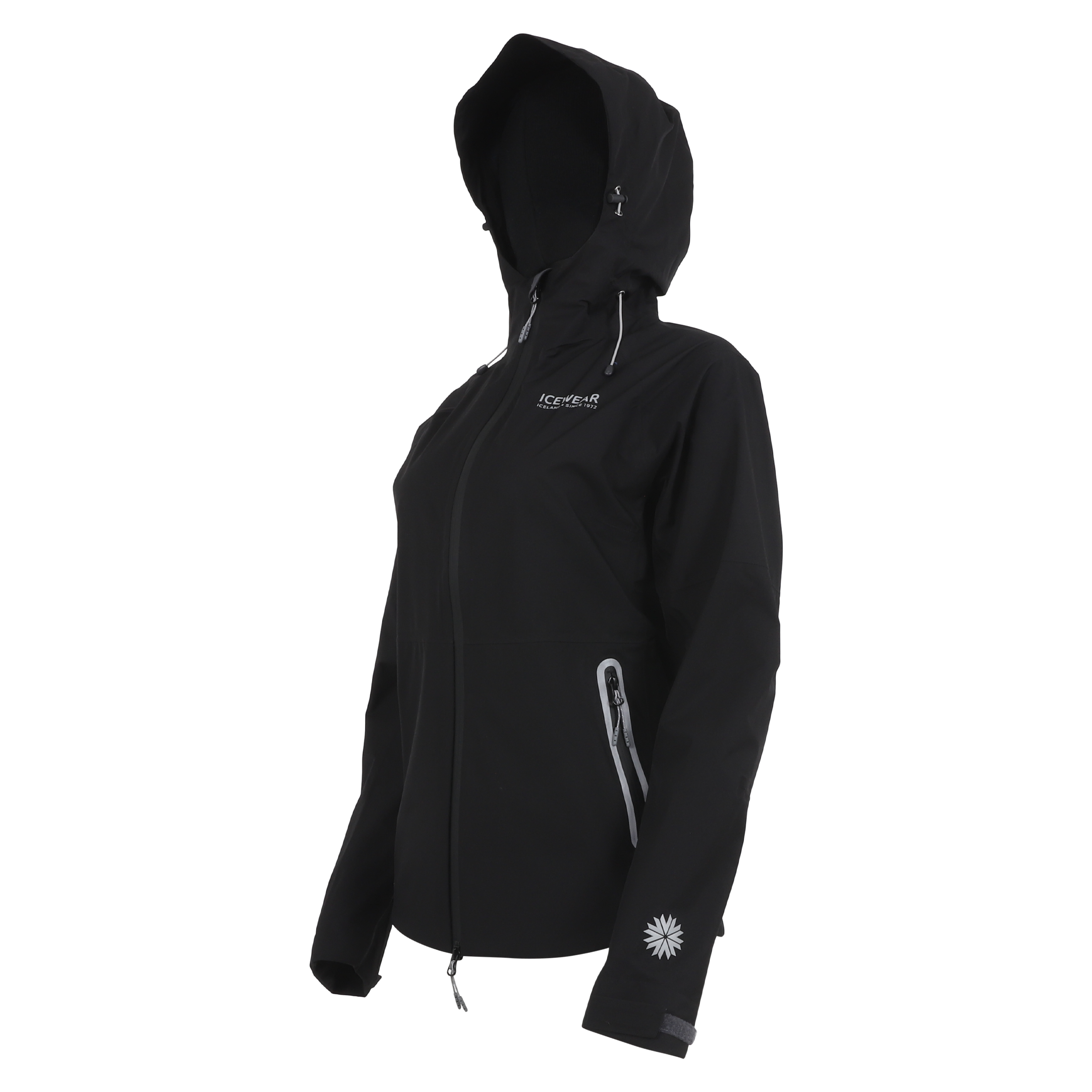 Mía hardshell layered jacket