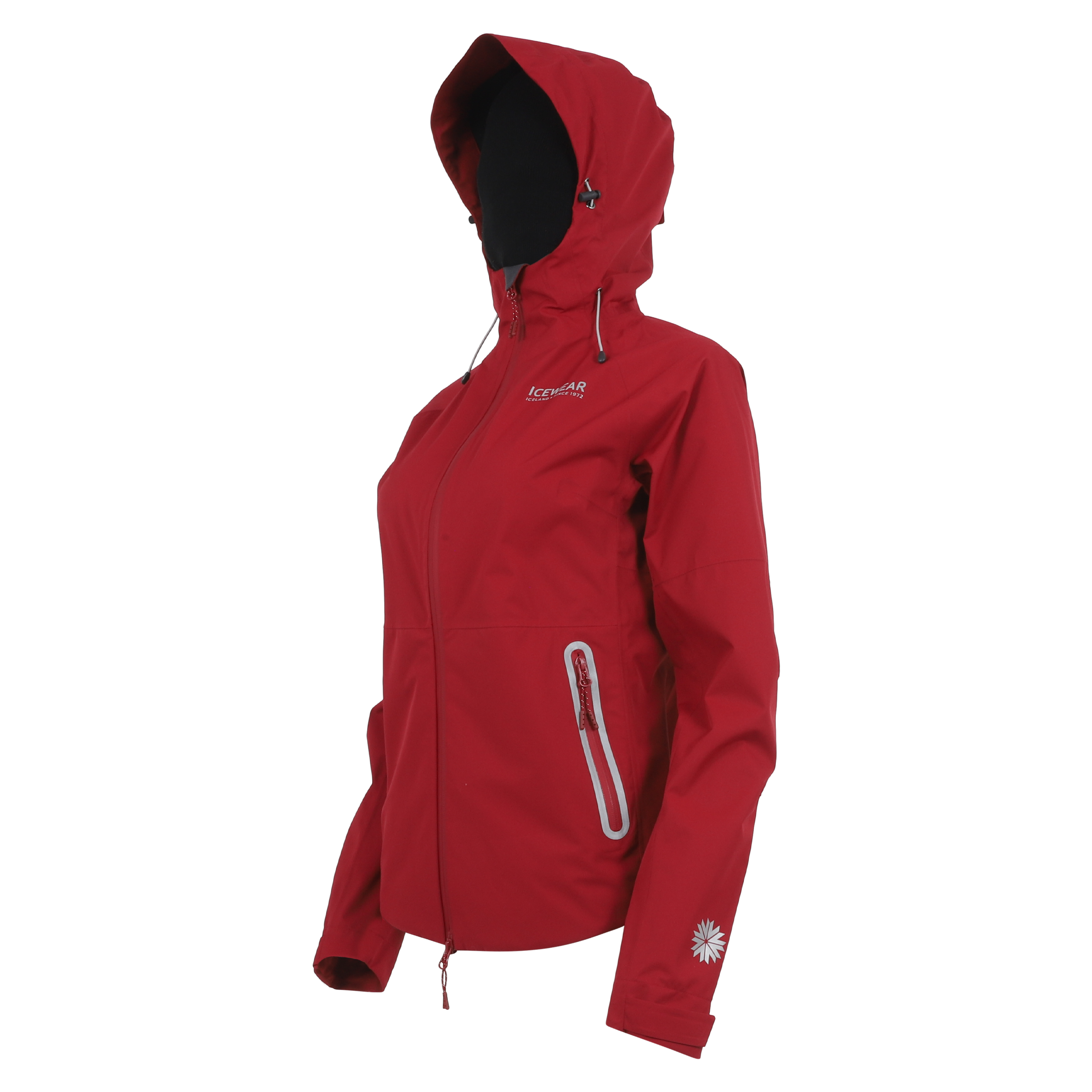 Mía hardshell layered jacket