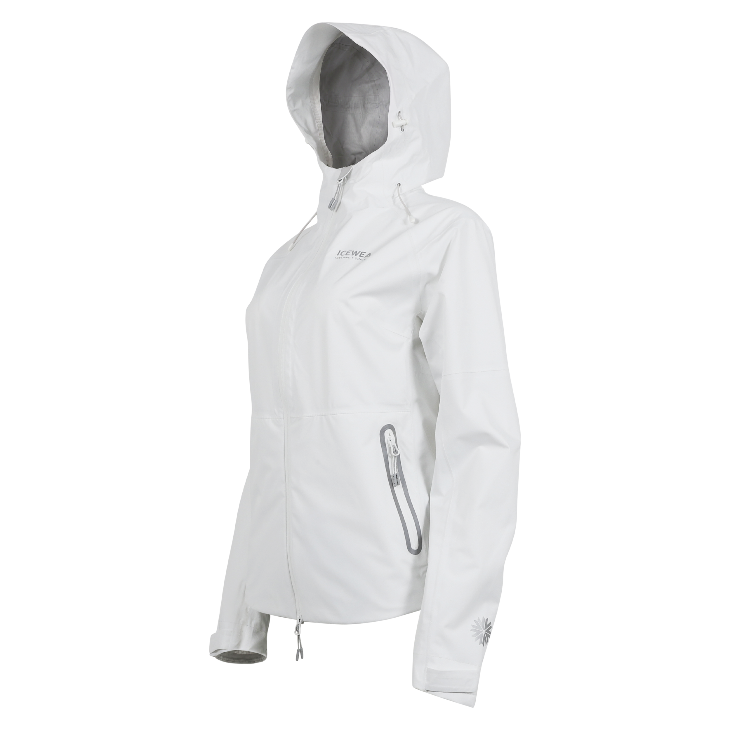 Mía hardshell layered jacket