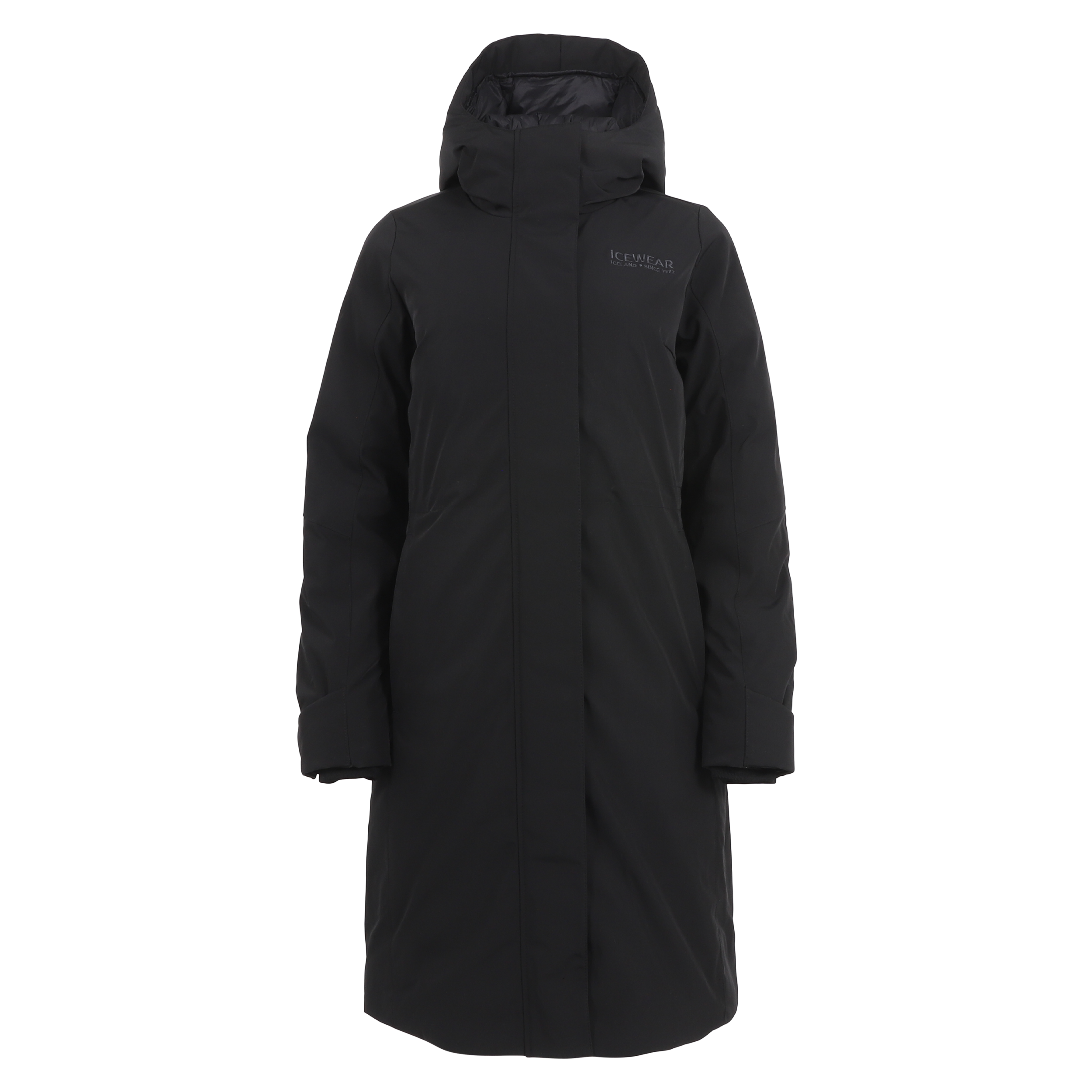 Reykjavik winter coat Icelandic wool padding  