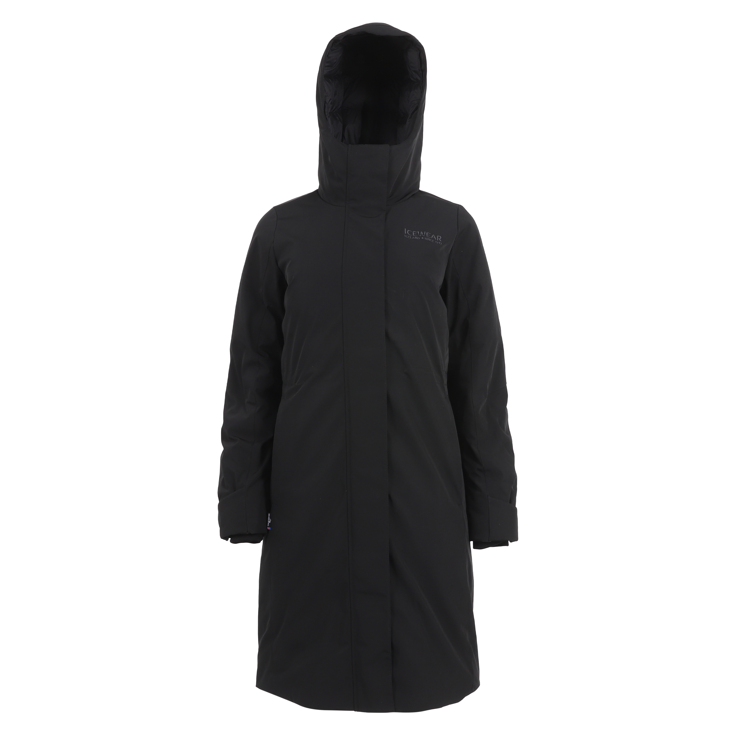 Reykjavik winter coat Icelandic wool padding  