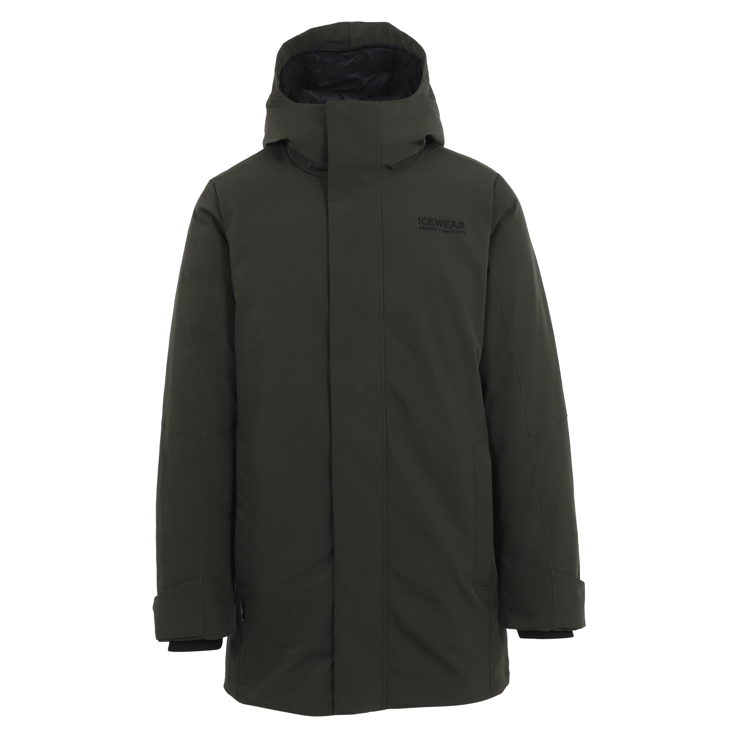 Reykjavik winter coat Icelandic wool padding  
