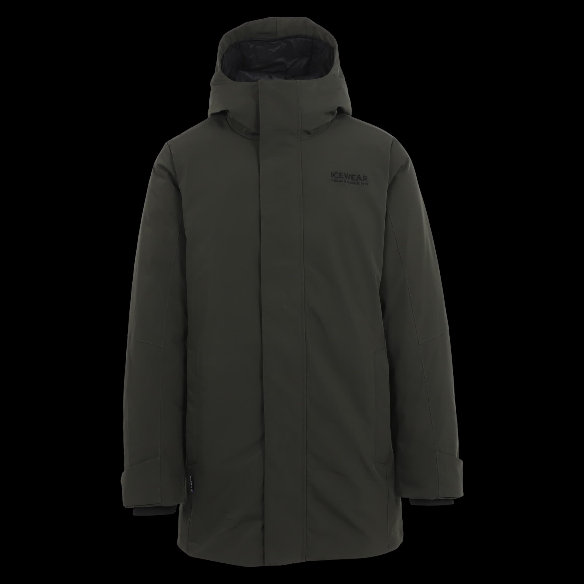 Reykjavik winter coat Icelandic wool padding