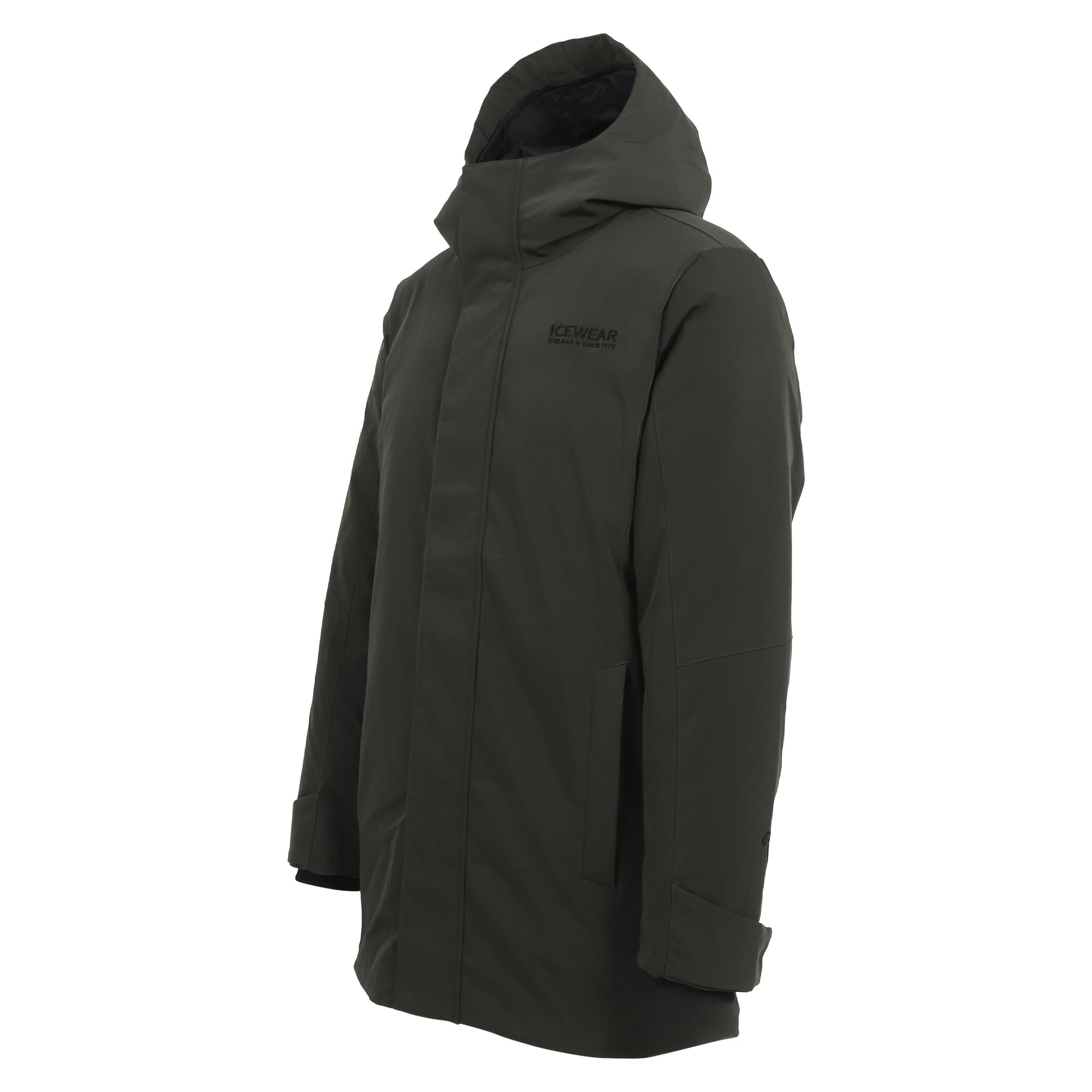 Reykjavik winter coat Icelandic wool padding  
