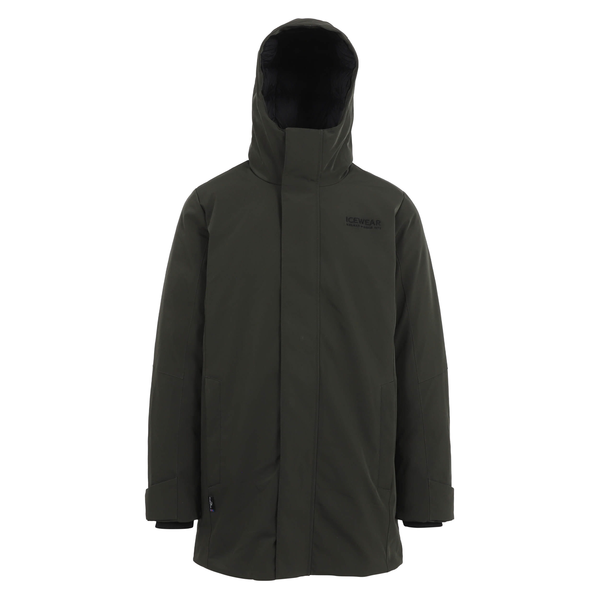 Reykjavik winter coat Icelandic wool padding  