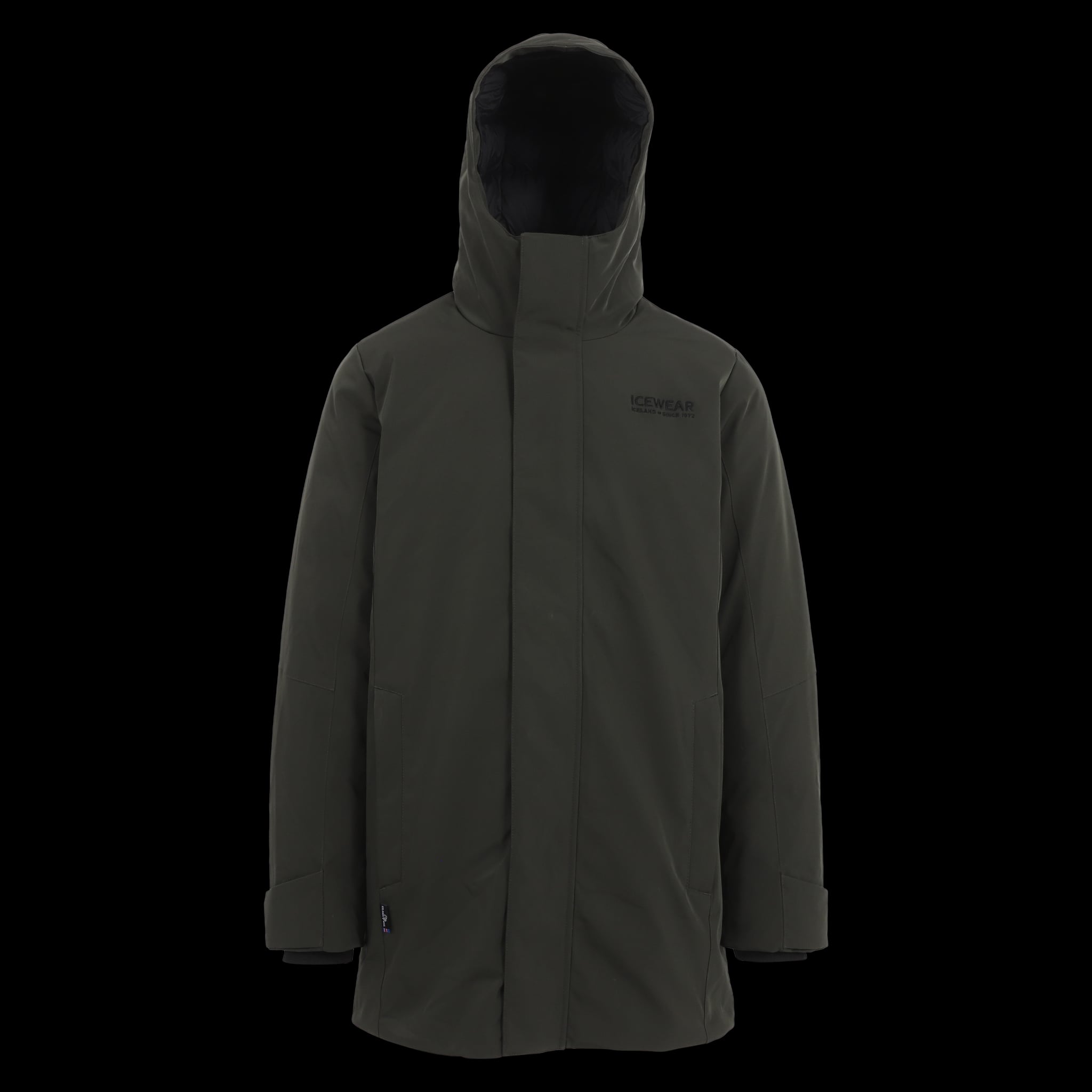 Reykjavik winter coat Icelandic wool padding  