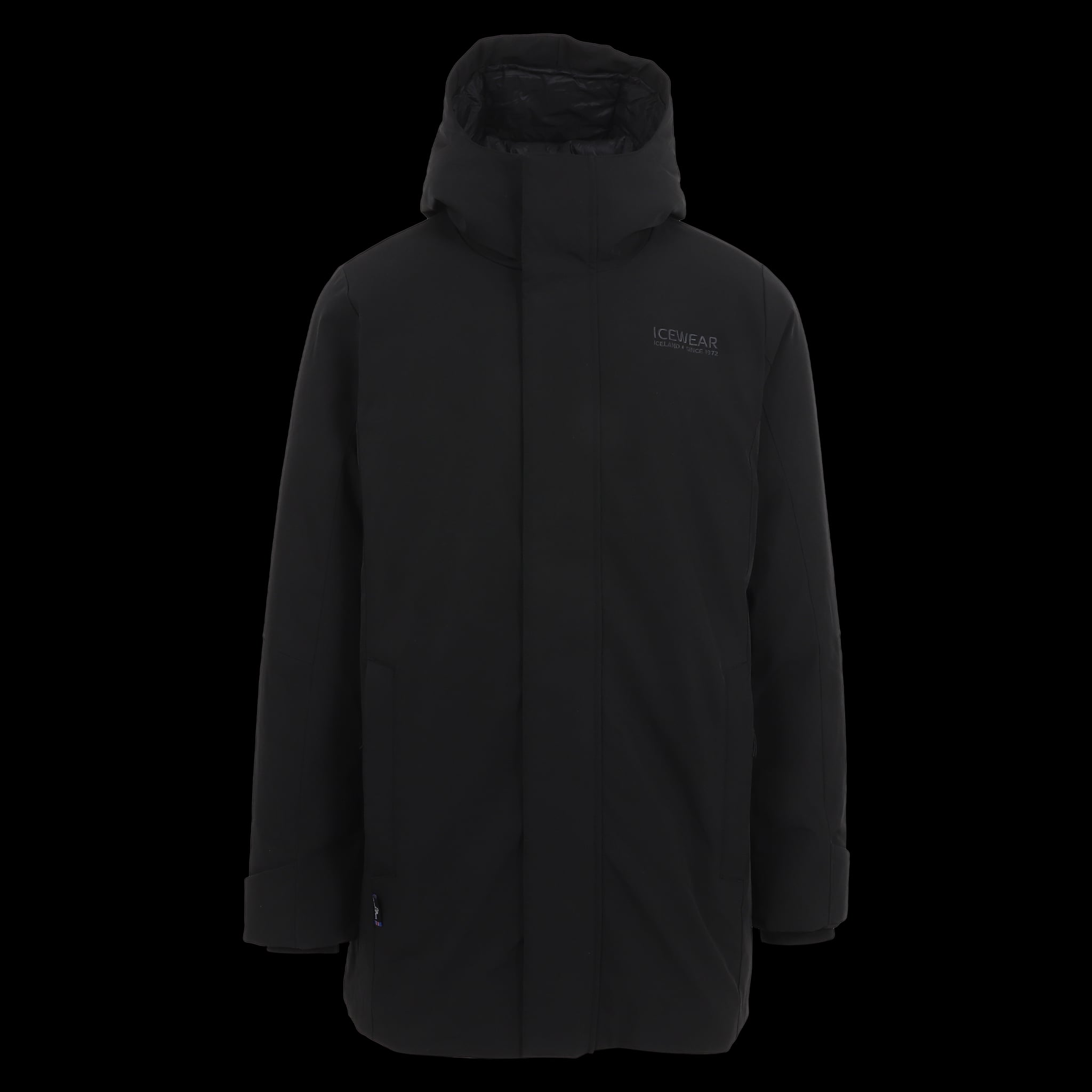 Reykjavik winter coat Icelandic wool padding  