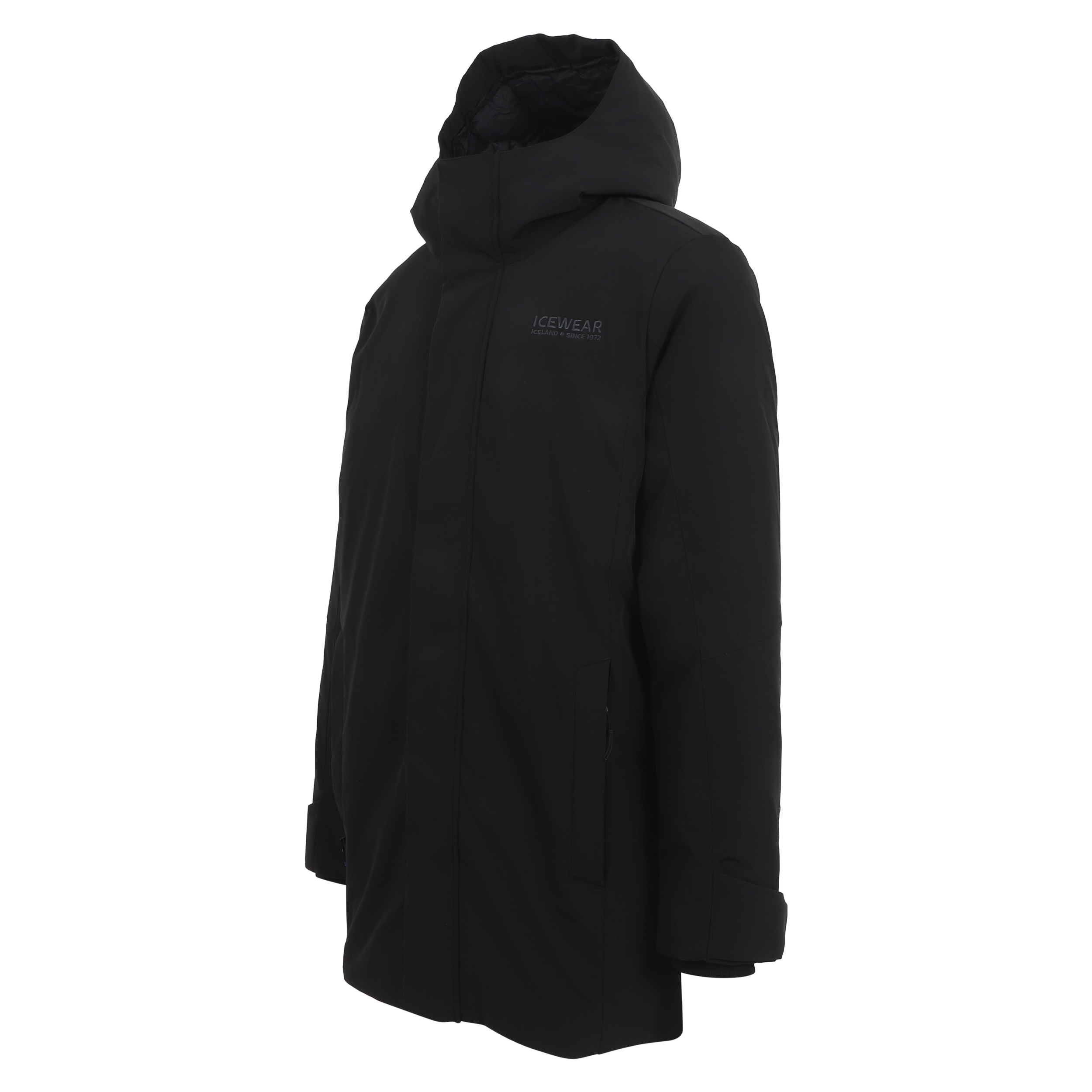 Reykjavik winter coat Icelandic wool padding  