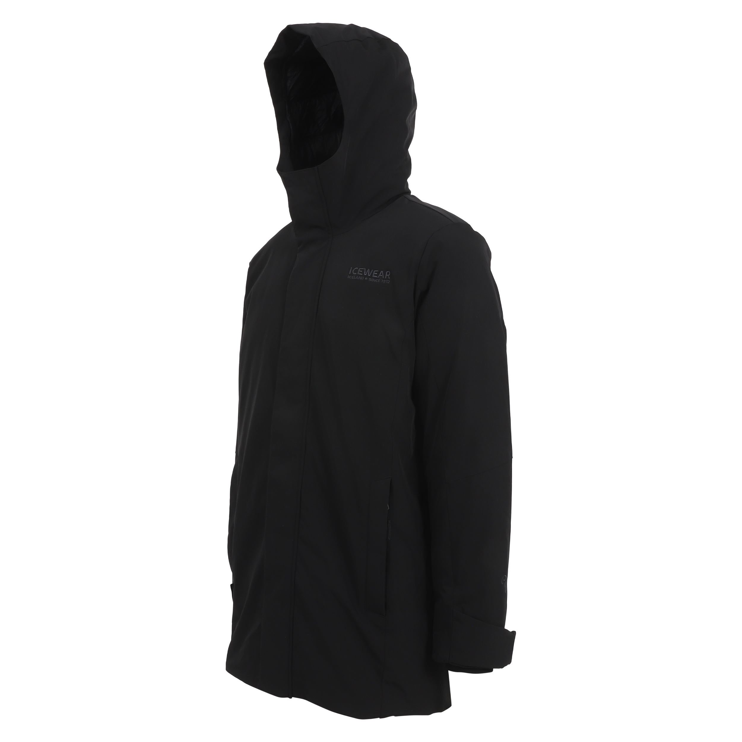 Reykjavik winter coat Icelandic wool padding  