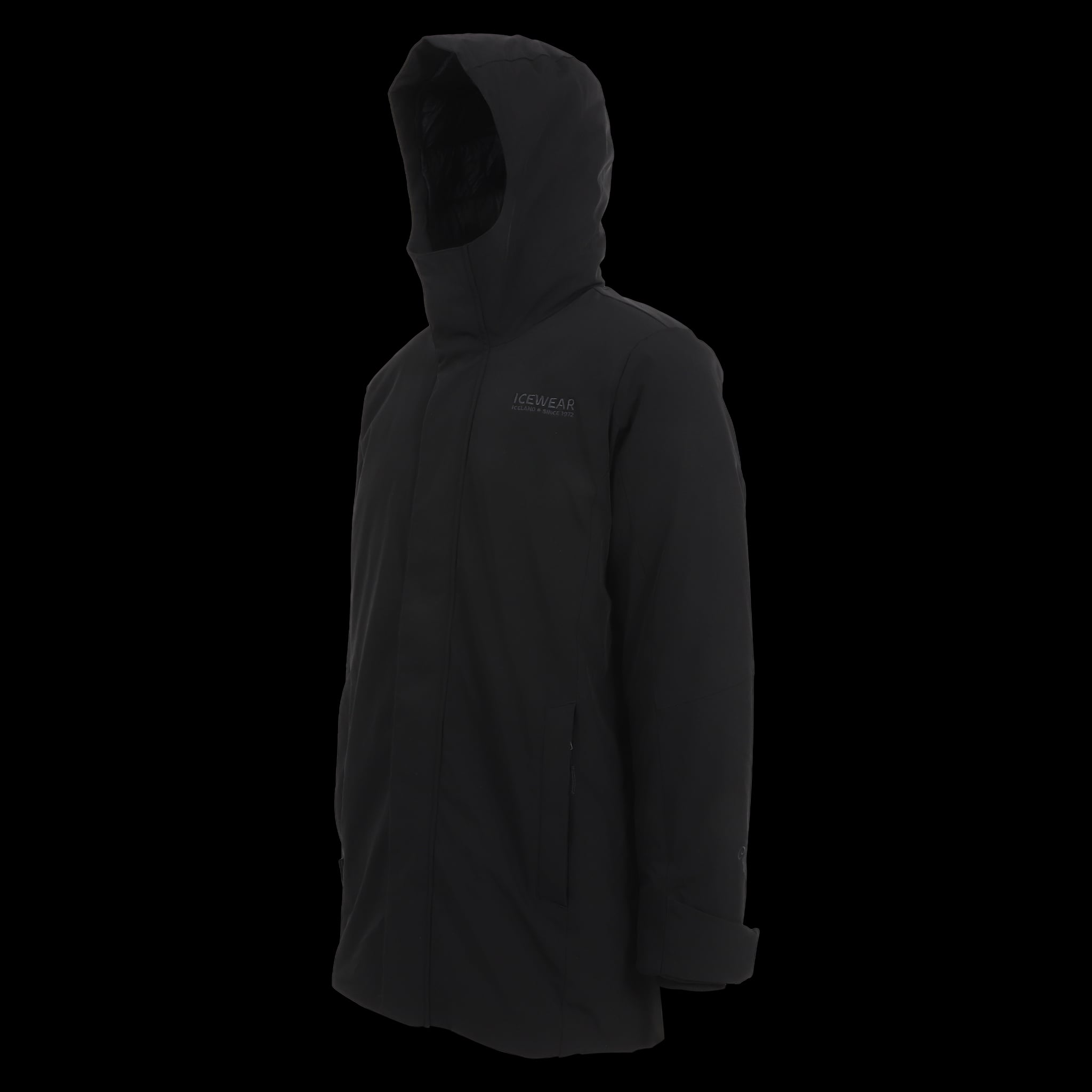 Reykjavik winter coat Icelandic wool padding  