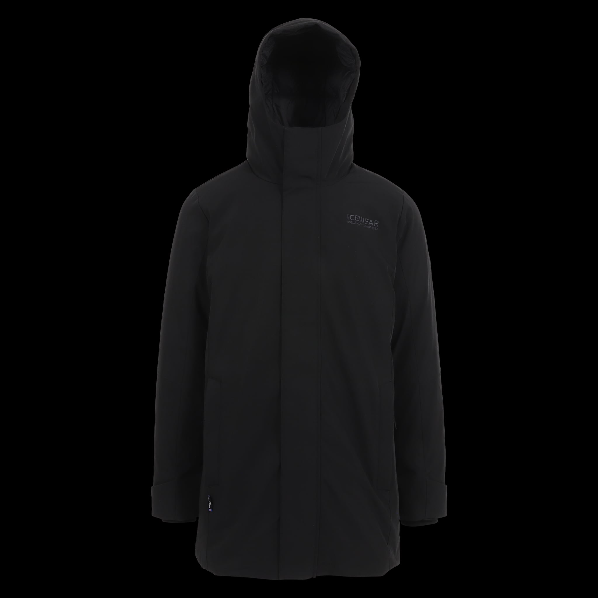 Reykjavik winter coat Icelandic wool padding  