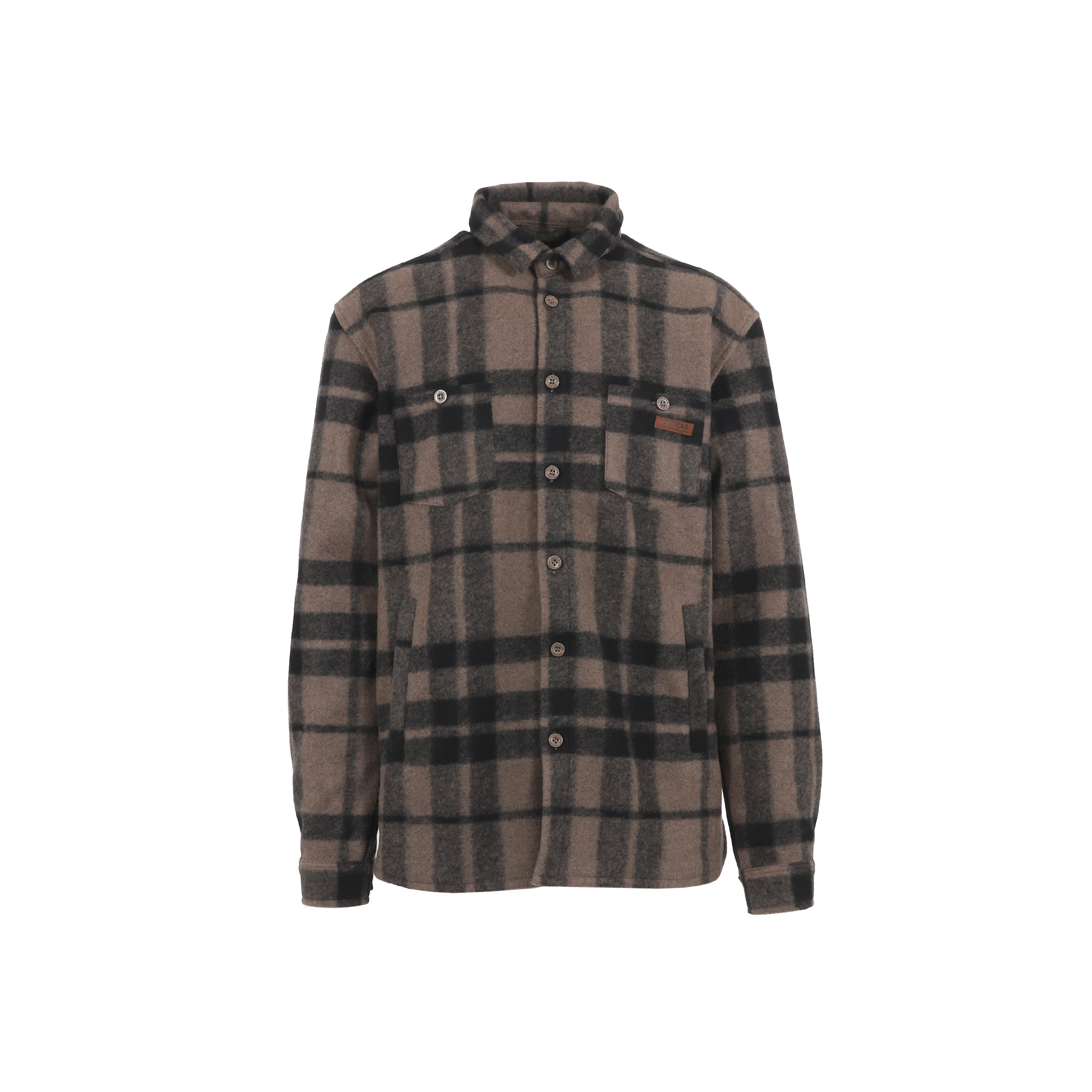 Skógarás wool blend shacket 