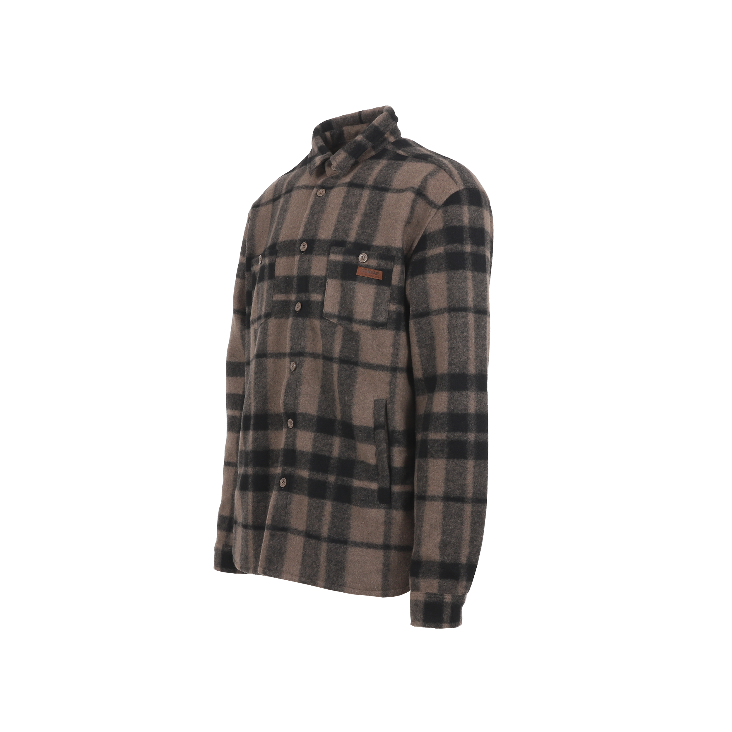 Skógarás wool blend shacket 