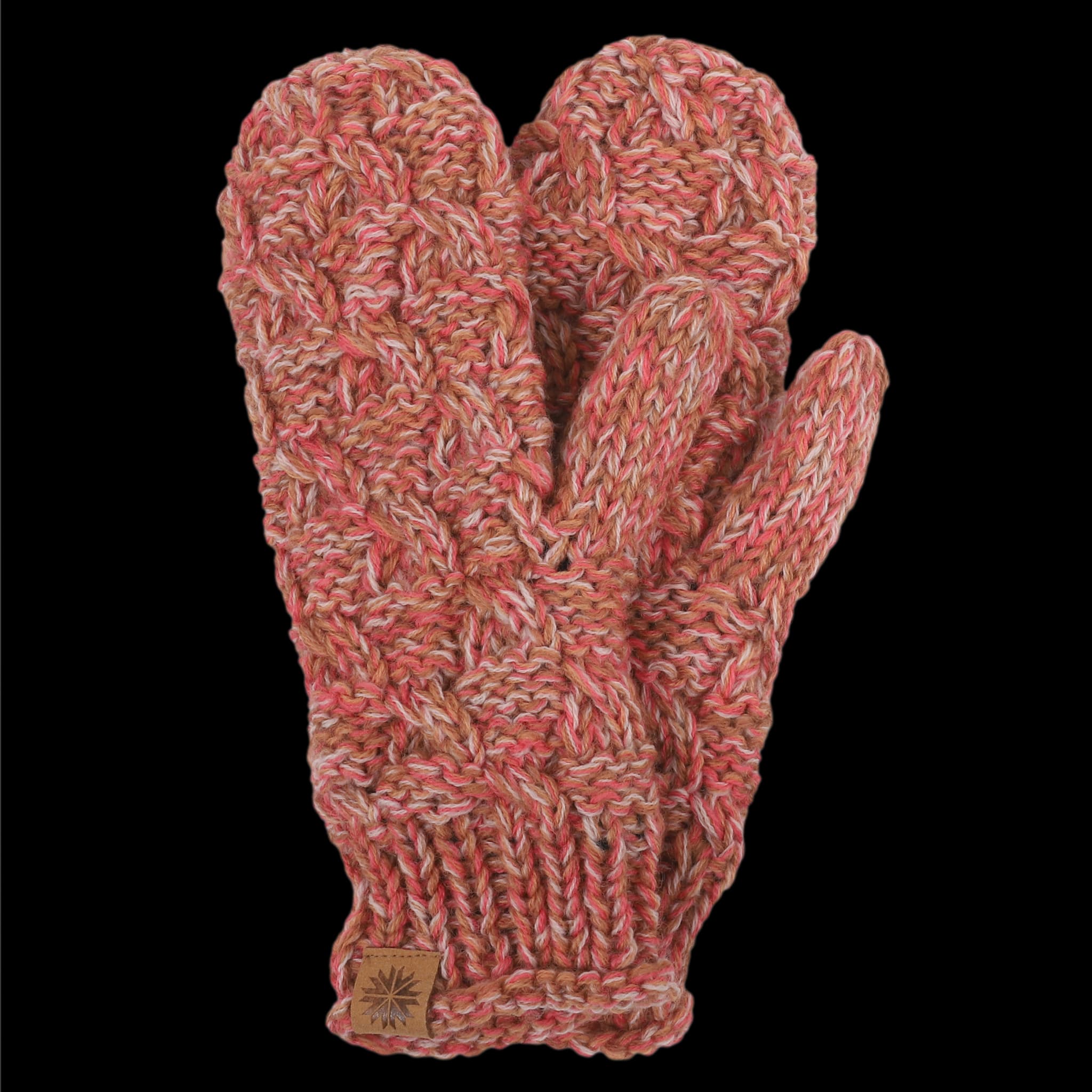 EINEY Hand knitted wool mittens