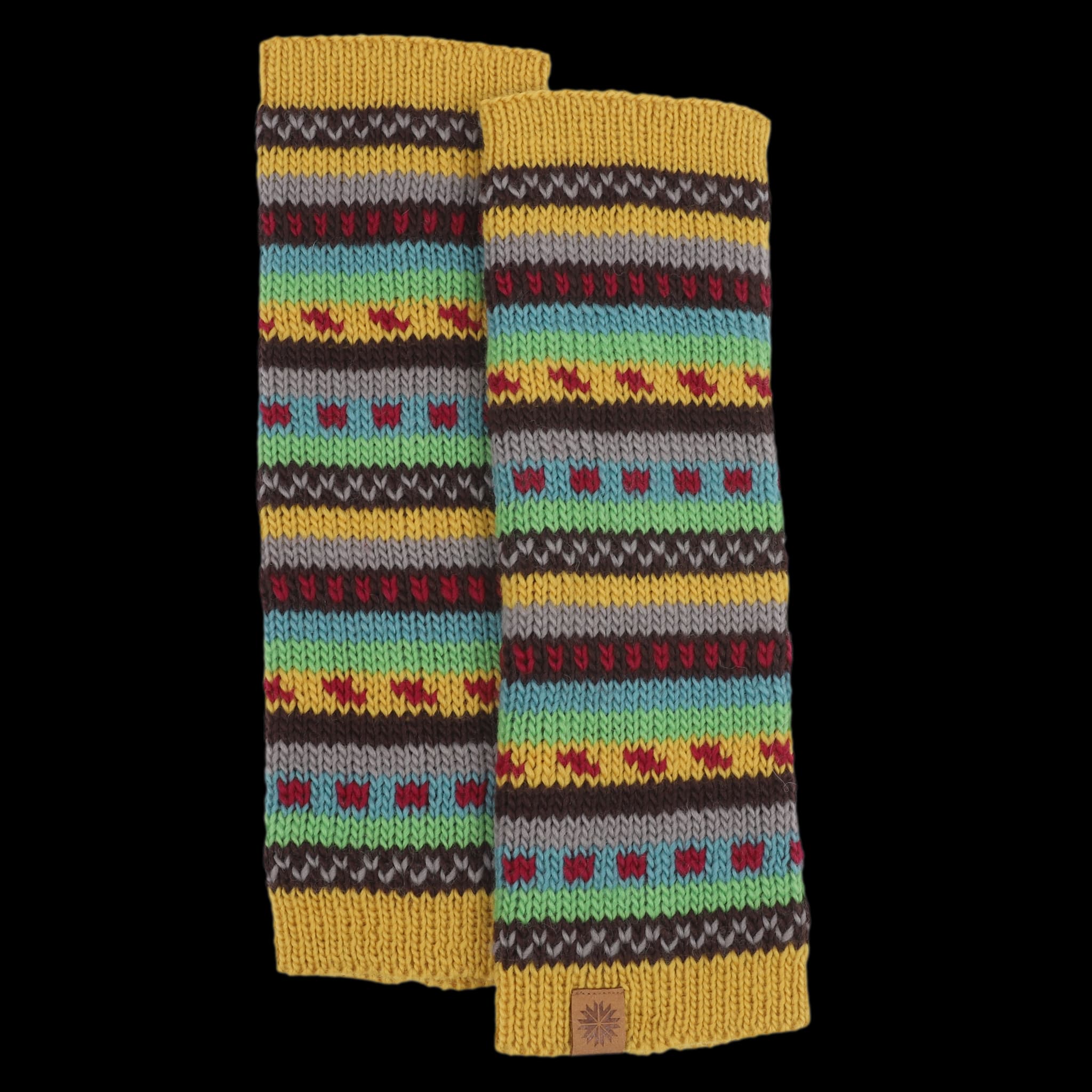 Magney knitted Nordic legwarmer  