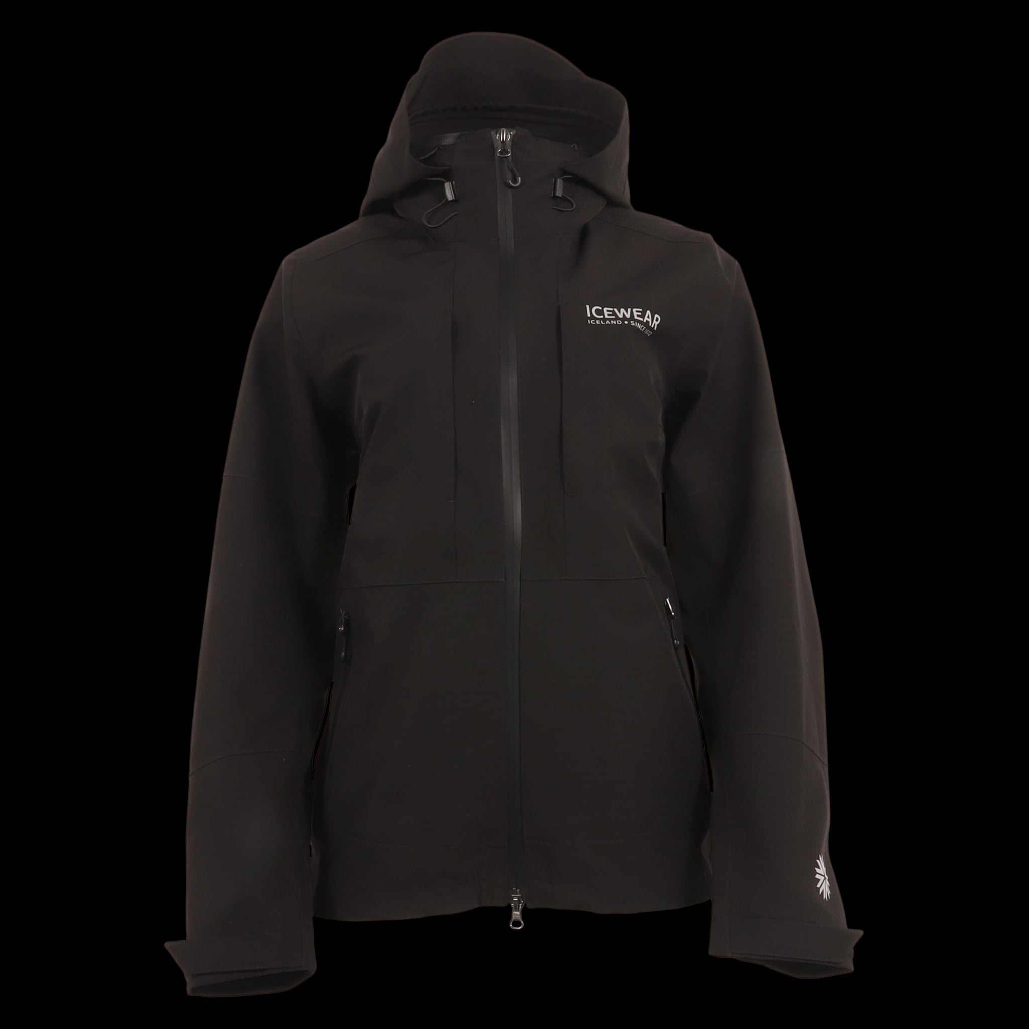 Mía hardshell layered jacket