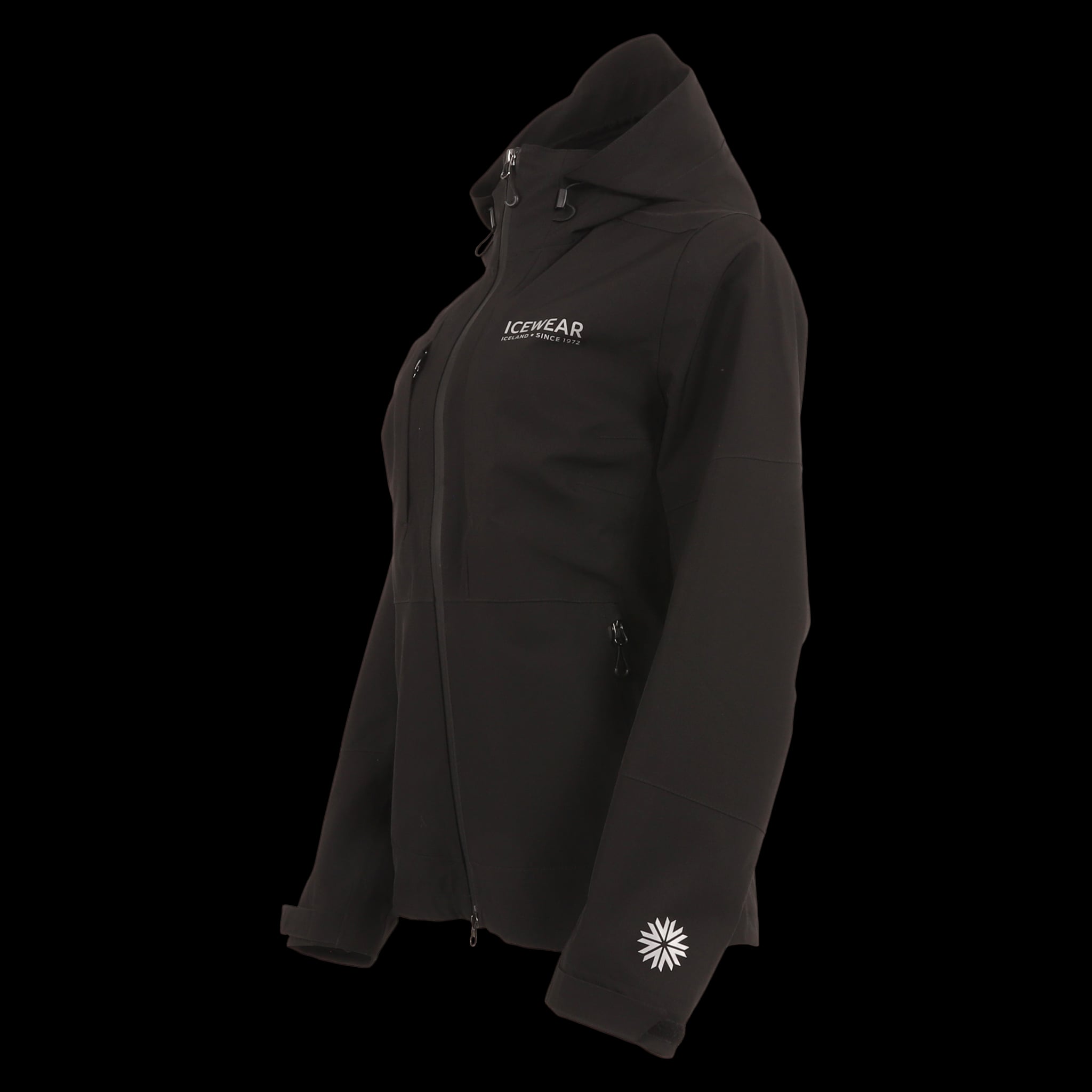 Mía hardshell layered jacket