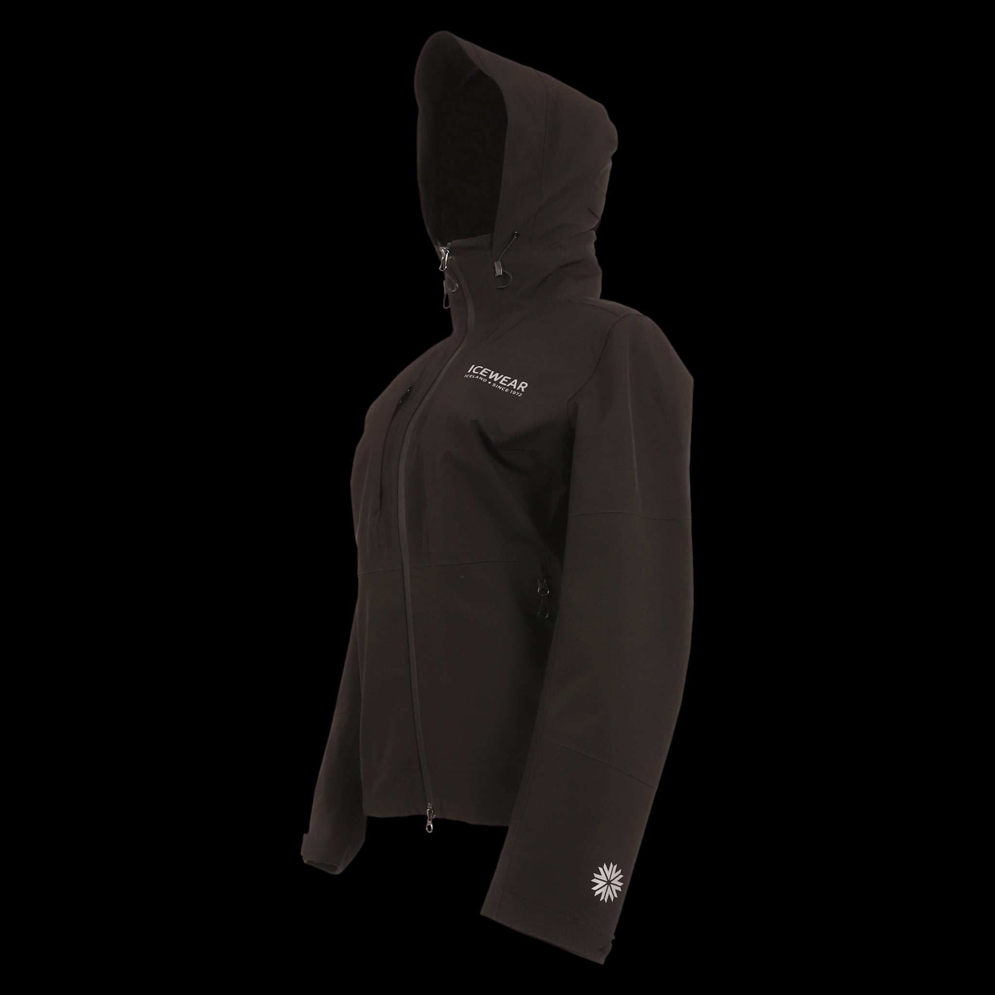 Mía hardshell layered jacket