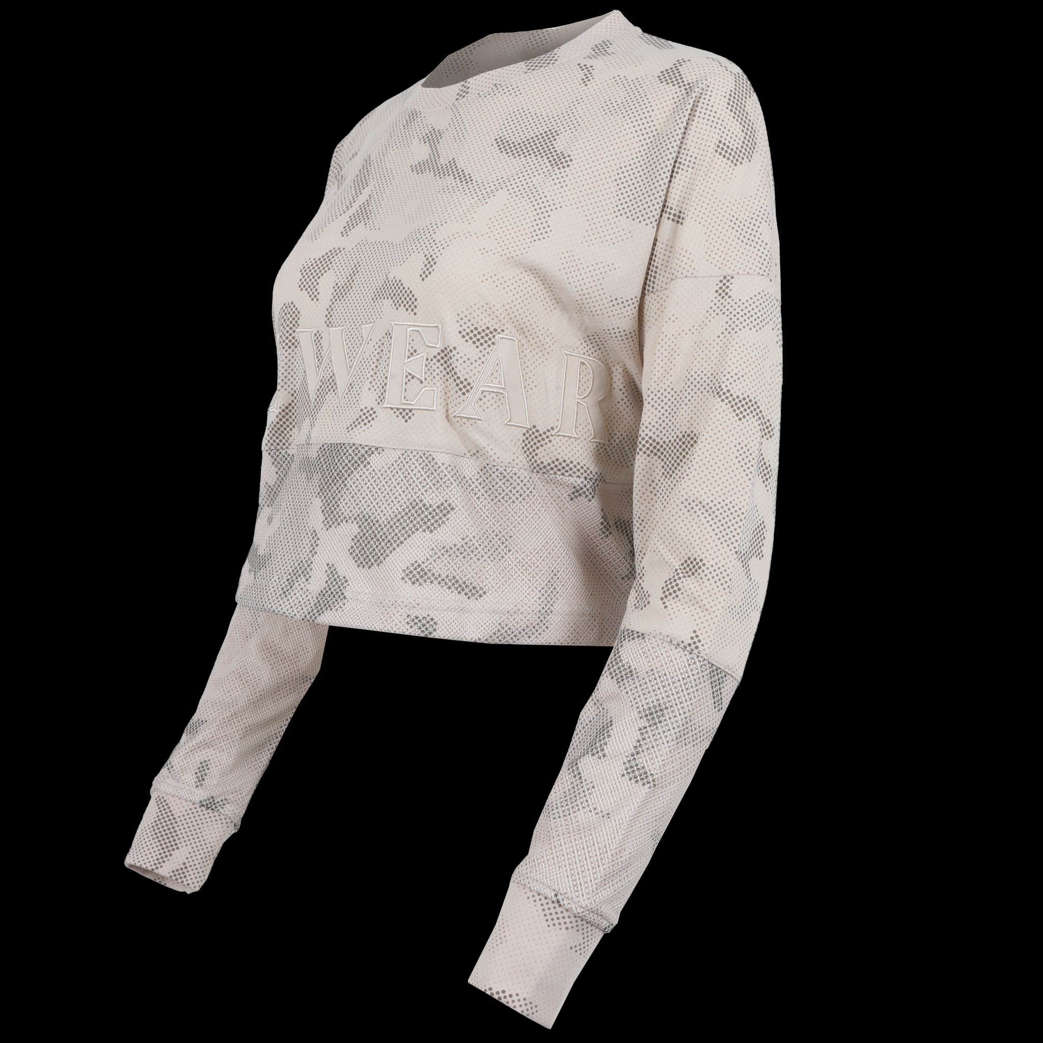 Búðardalur women´s cropped long sleeve